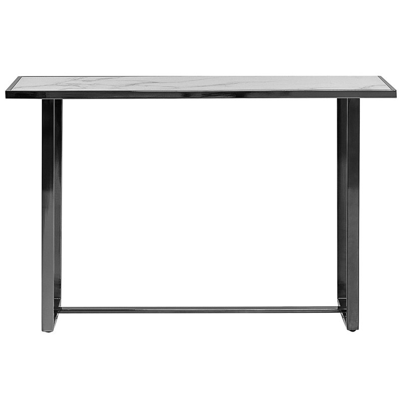 Llorente 120cm Glass Top Console Table