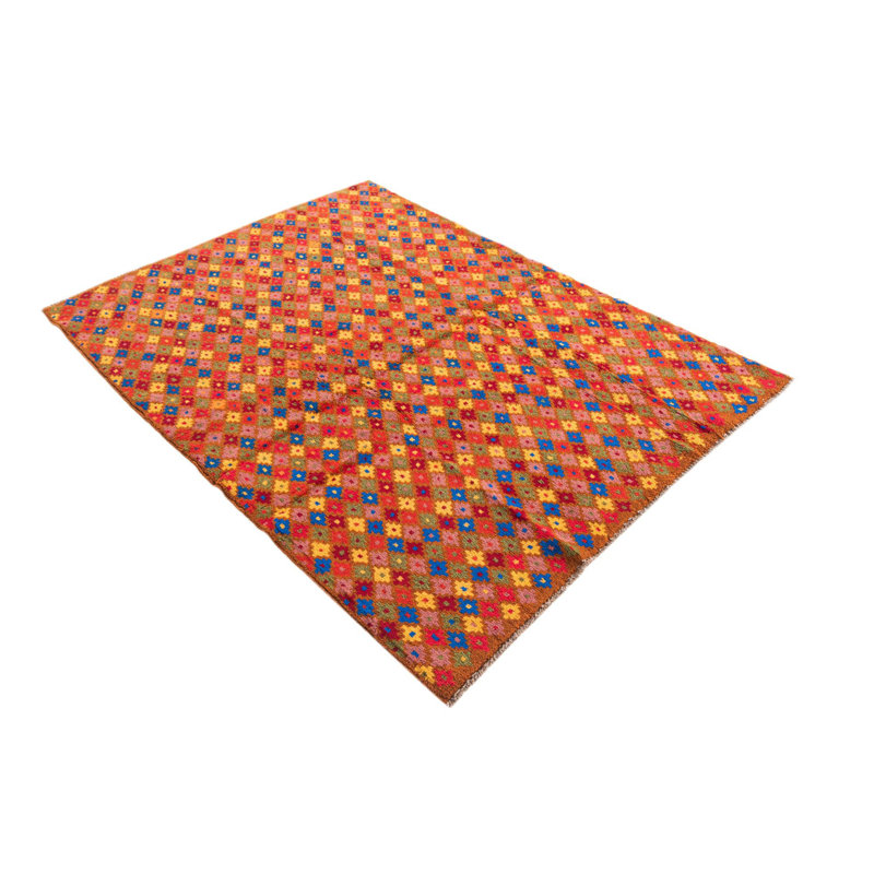 Tapis orange Nunez