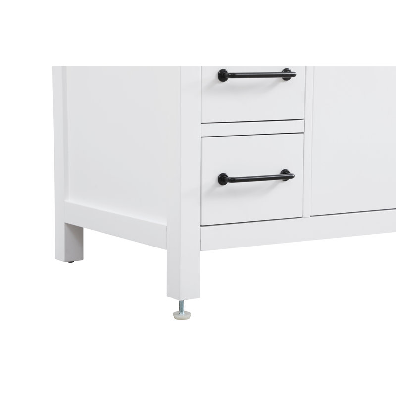 Meuble-lavabo simple 42 po_Traditional_VF60642, Blanc