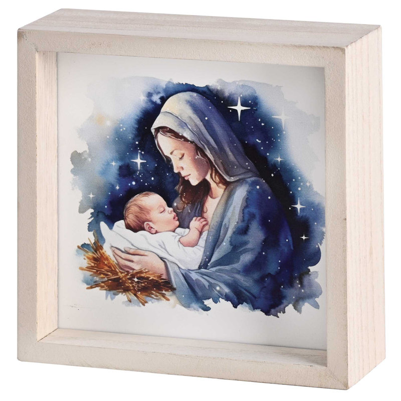 Crèche de table Mary Child