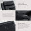 Fauteuil inclinable en similicuir Puspha-1581477235