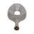 Ethean Decorative Stoneware Ceramic Vase with Sculptural Modern Silhouette and Textured Oval Body for Contemporary Display Appeal-1867914536