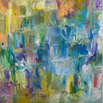 Irina Gorbman " Colored Chess Board " by Irina Gorbman