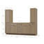 Ensemble de meuble-lavabo double 90 po Disar-118864844