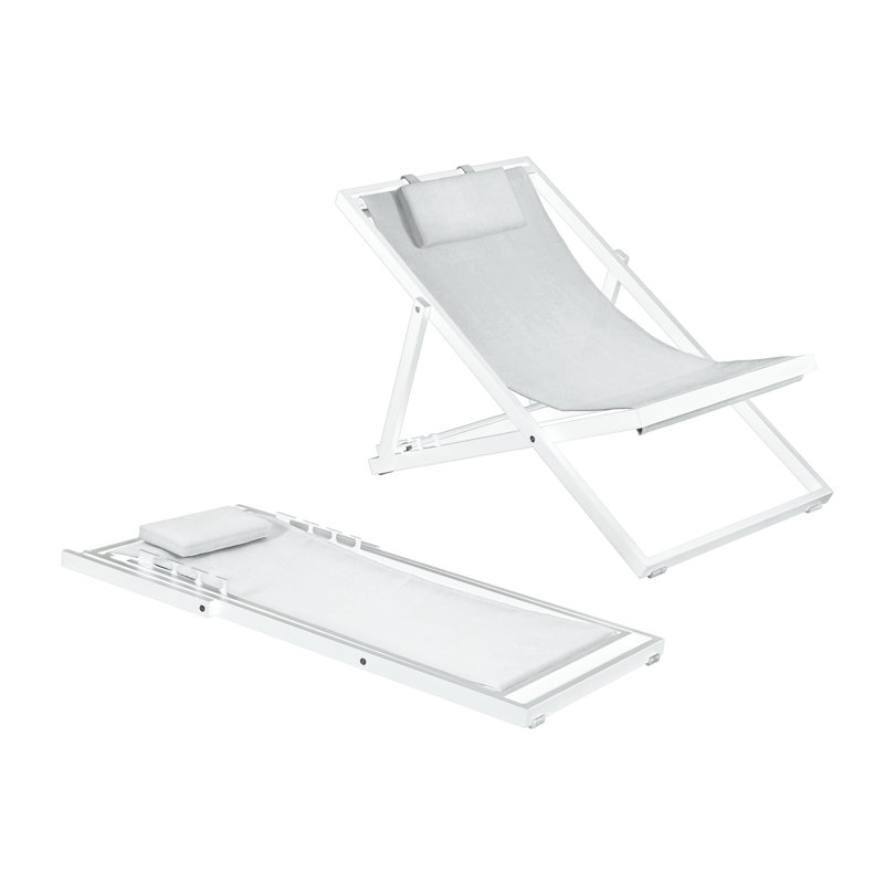 Chaise longue inclinable Newport