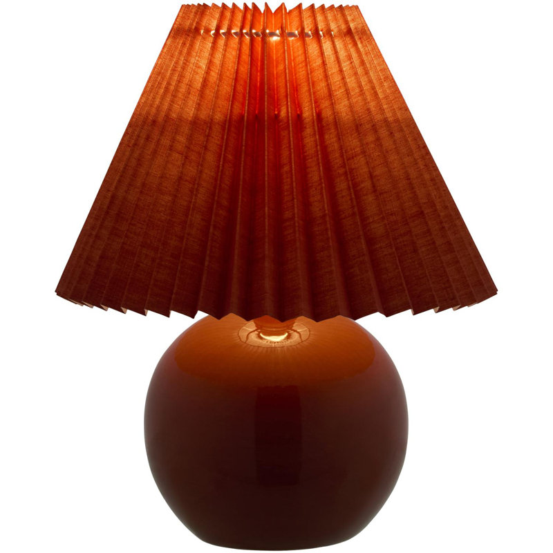 Trunetta Table Lamp, Deep Red
