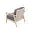 Fauteuil en polyester de 27 po Nicki-1547241936