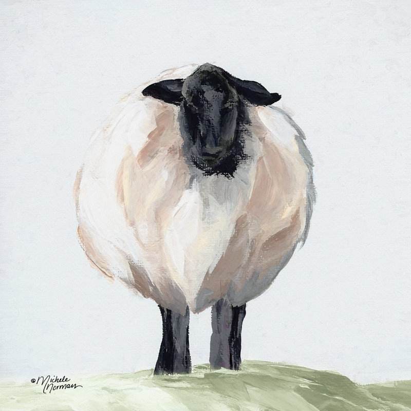 «Mendelsohn Lamb Of God» par Michele Norman, H 12 po x l 12 po