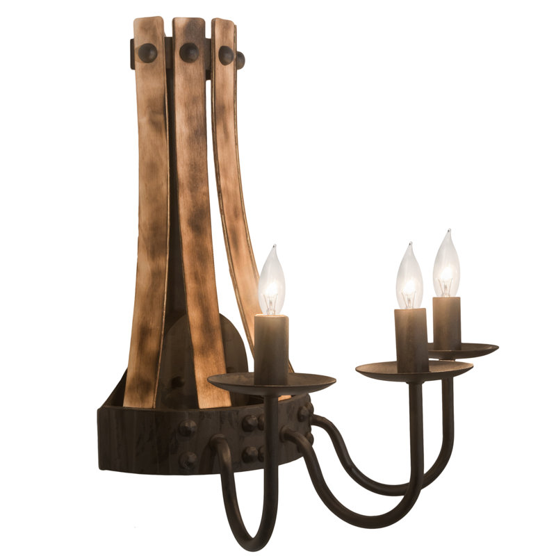Barrel Stave 3 - Light Sconce