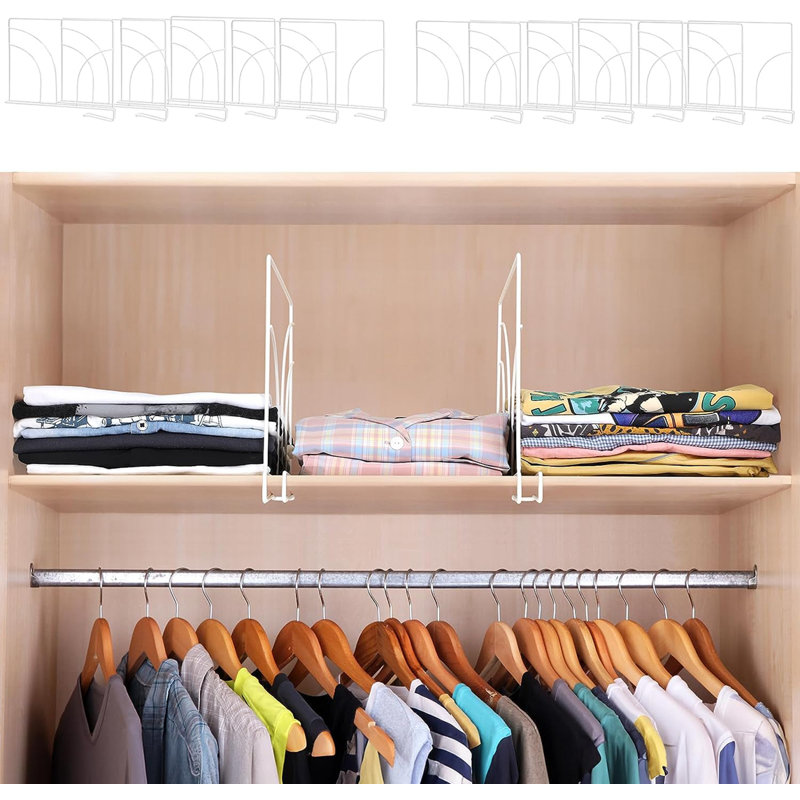 Mackall Metal Size Dividers, White