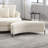 Slipcovered Barrel Chair With Ottoman-1750197661