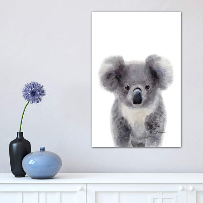 Baby Koala - Wrapped Canvas Painting