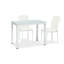 Gemius Rectangular Glass Top Dining Table-351945022