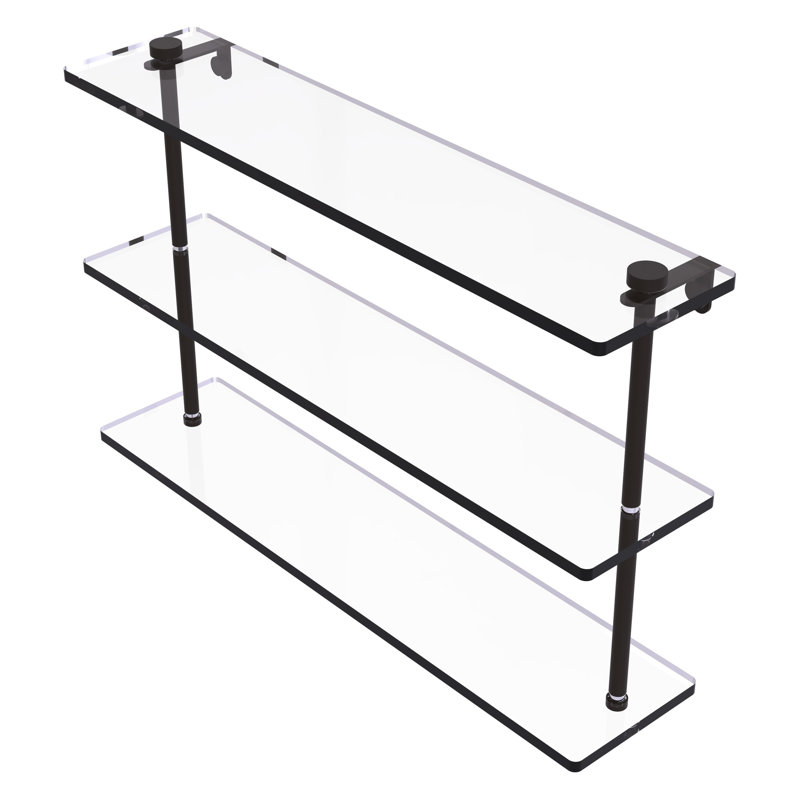 Gober 3 Piece Tiered Shelf, 22", Oil Rubbed Bronze