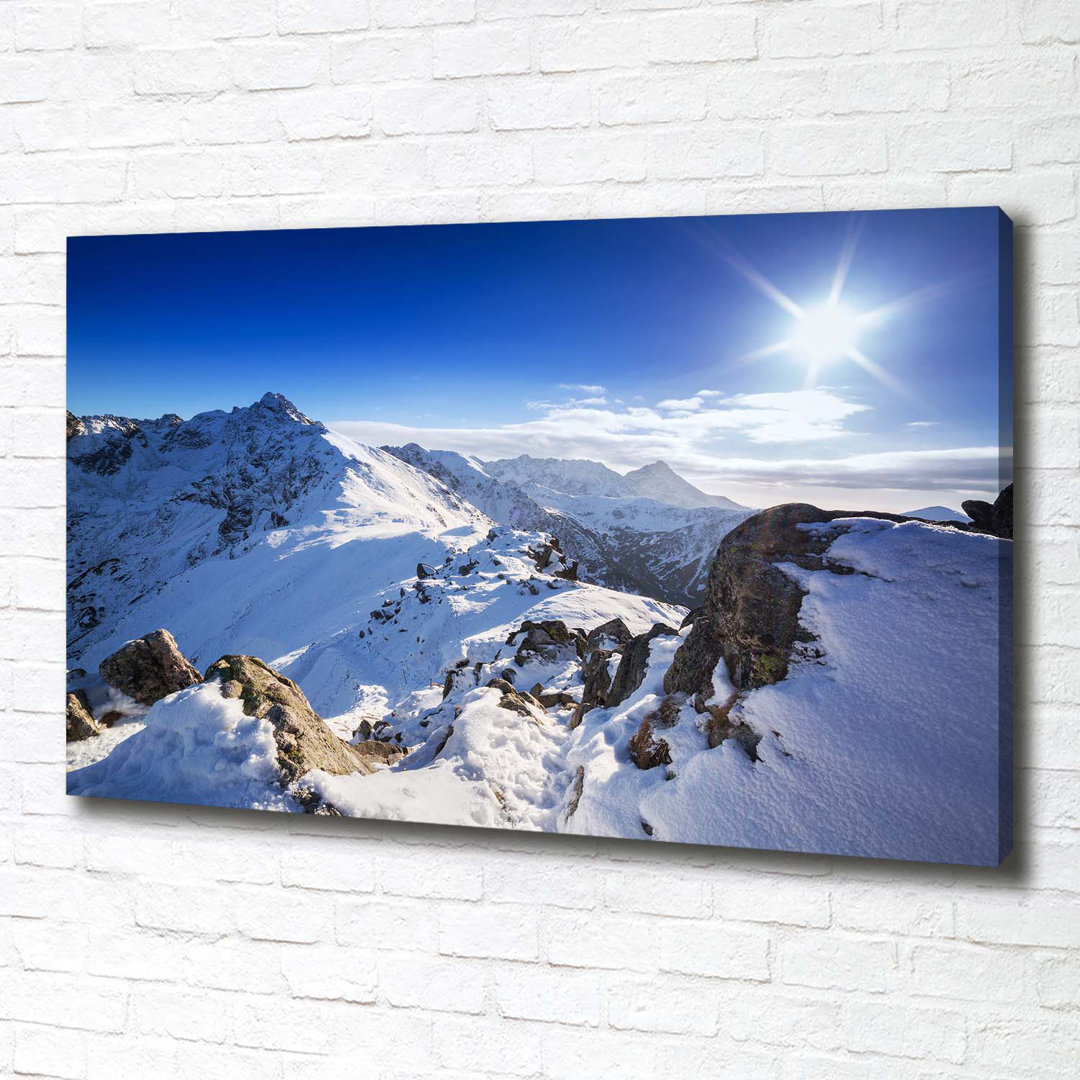 Tatra Peak - Wrapped Canvas Kunstdrucke