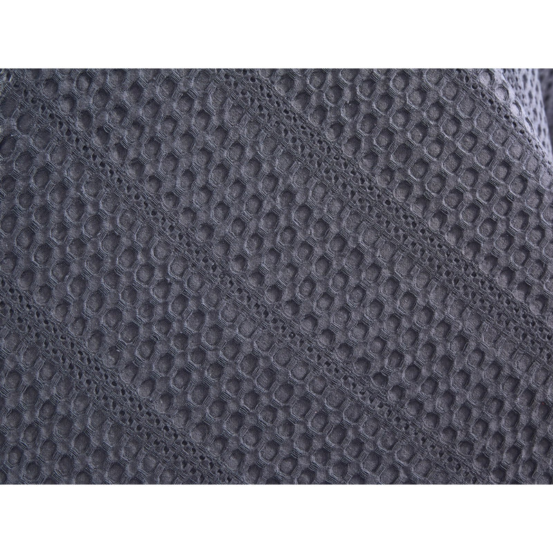 Damaris Cotton Solid Colour Bedspread, Anthracite