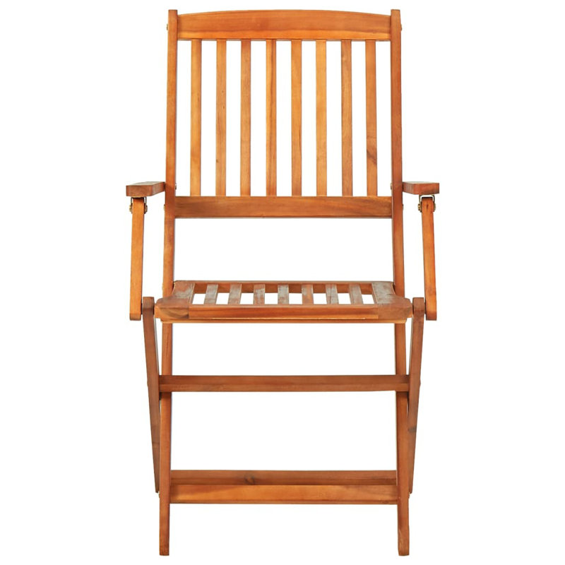 Jamecia 6 - Person Acacia Patio Dining Set with