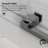Radiance 50" - 54" W x 76" H Single Sliding Frameless Shower Door in Brushed Nickel with 3/8" Clear Glass-84517700