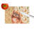 Red Pekingese Heirloom Fall Glass Cutting Board