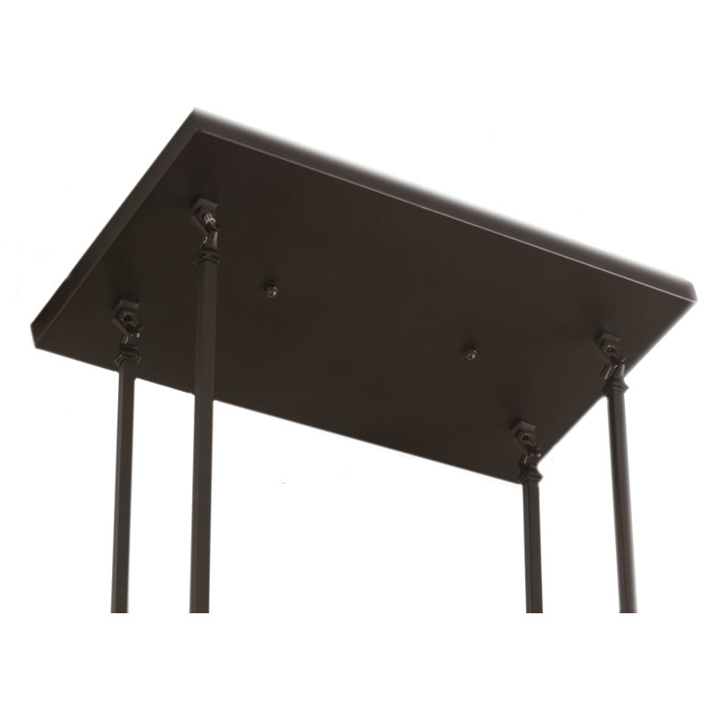 Luminaire suspendu carré/rectangulaire 2 lumières