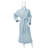 McPhail Waffle Weave Honeycomb Cotton Soft Plush Lightweight Unisex Adult Bath Robe-52139031-52157601