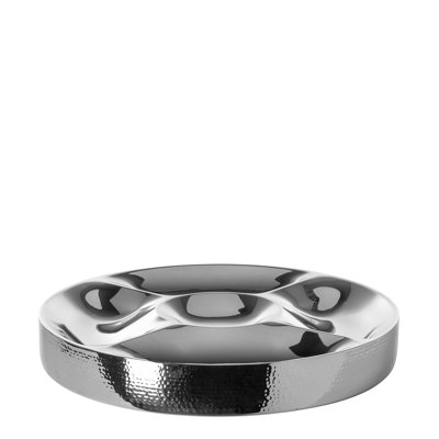 Volcan Silver Stainless Steel Serving Dish Plate