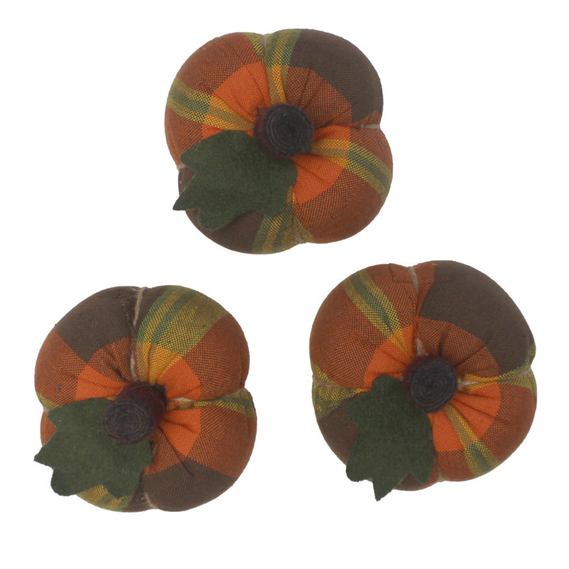 Ensemble de 3 mini citrouilles F