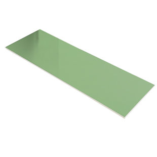 Bex Metro Solid Color 4'' W x 12'' L Engineered Stone Peel and Stick Subway Tile
