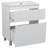 27.3'' Single Bathroom Vanity with Ceramic Top with Mirror-695978194