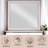 Katia Weathered White Finish Mirror
