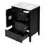 Meuble-lavabo autoportant avec lavabo en céramique et beaucoup de rangement-346436513