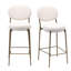 Tabouret de bar YIQiumI l 15,74 po x P 15,35 po x H 41,34 po