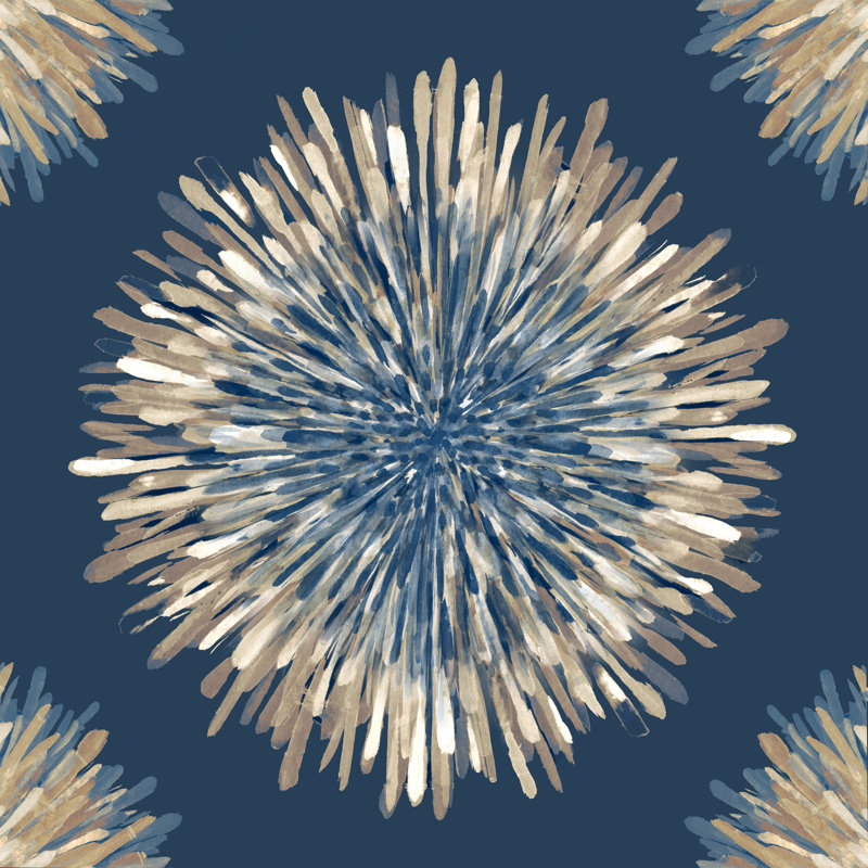 Ray of Burst II - Impression sur toile tendue, H 12 po x l 12 po