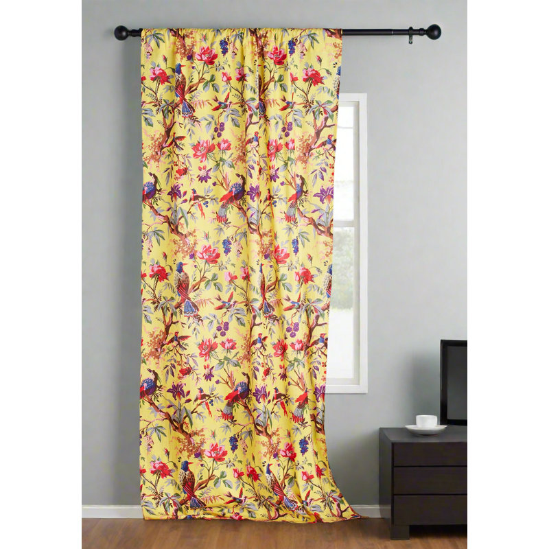 Cotton Standard Rod Pocket Curtain Panel