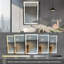 Consuela Metal Rectangle Mirror
