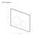 Swiss Madison Wall Mount Actuator Flush Push Button Plate In Chrome