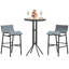 Ensemble de mobilier de jardin, ensemble bistro moderne, ensemble de conversation
