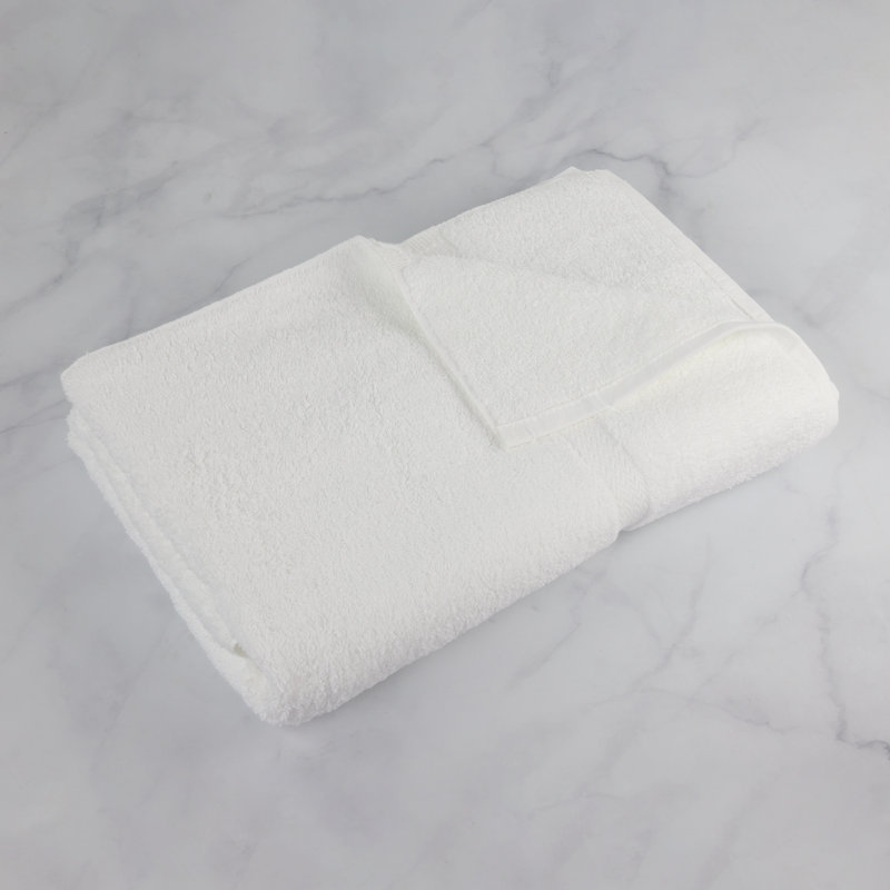 Ensemble de serviettes de bain 100% coton 36 pièces Crown Touch, Blanc