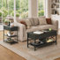 2-Piece Modern Living Room Table Set( (1 Coffee Table And 1 End Table)