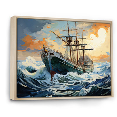 The Pirate Boat Odyssey's Voyage II - Classics Wall Art