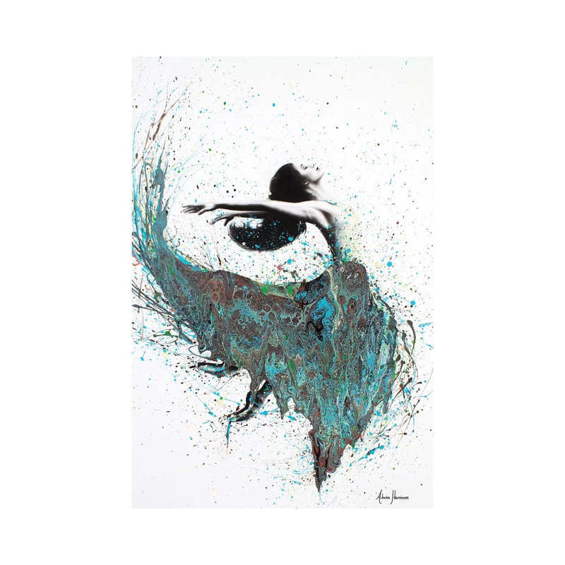 Geology Dance by Ashvin Harrison - Print on Canvas, 66.04 cm H x 45.72 cm W, Wrapped Canvas