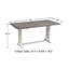 Console en bois massif 64 "Highworth-1056890770