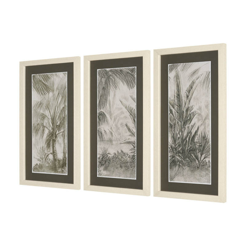 «Tropical Coast» (ensemble de 3) par Studio