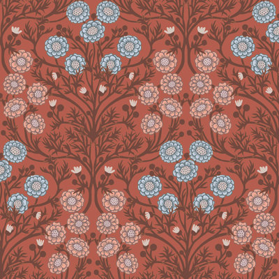 Bellis Delicate Floral Trail 10m x 53cm Wallpaper Roll