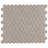 Metro 1" Hex Glossy 10-1/4 " x 11-7/8 " Porcelain Mosaic Floor and Wall Tile-48213208