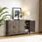 Phelan 60'' Wide Distressed Sideboard with Adjustable Shelves-1899380218