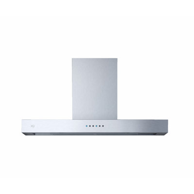 XO Appliance 36" Steel 600 CFM Convertible Island Range Hood