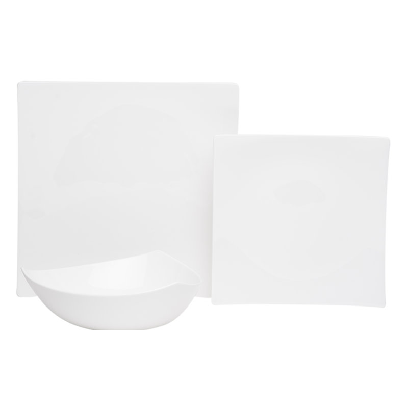 Red Vanilla Extreme 18 Piece Bone China Dinnerware Set, Service for 6