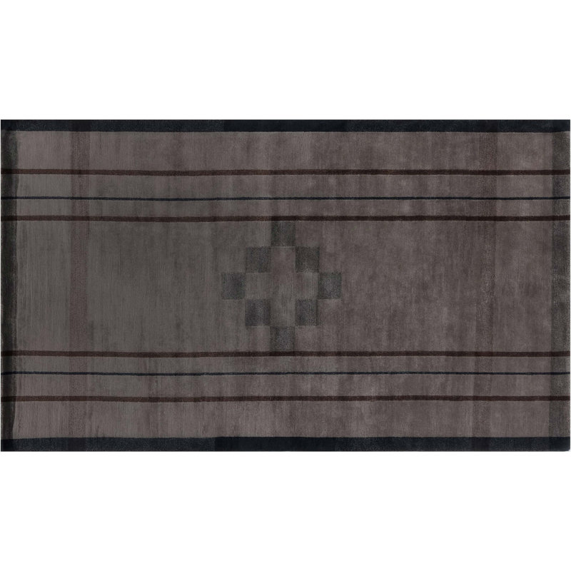 Modern One-of-a-Kind Rectangle 4'4" X 7'4" Hand Knotted Area Rug