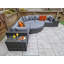Berniss 8 Seater Rattan Sofa Set